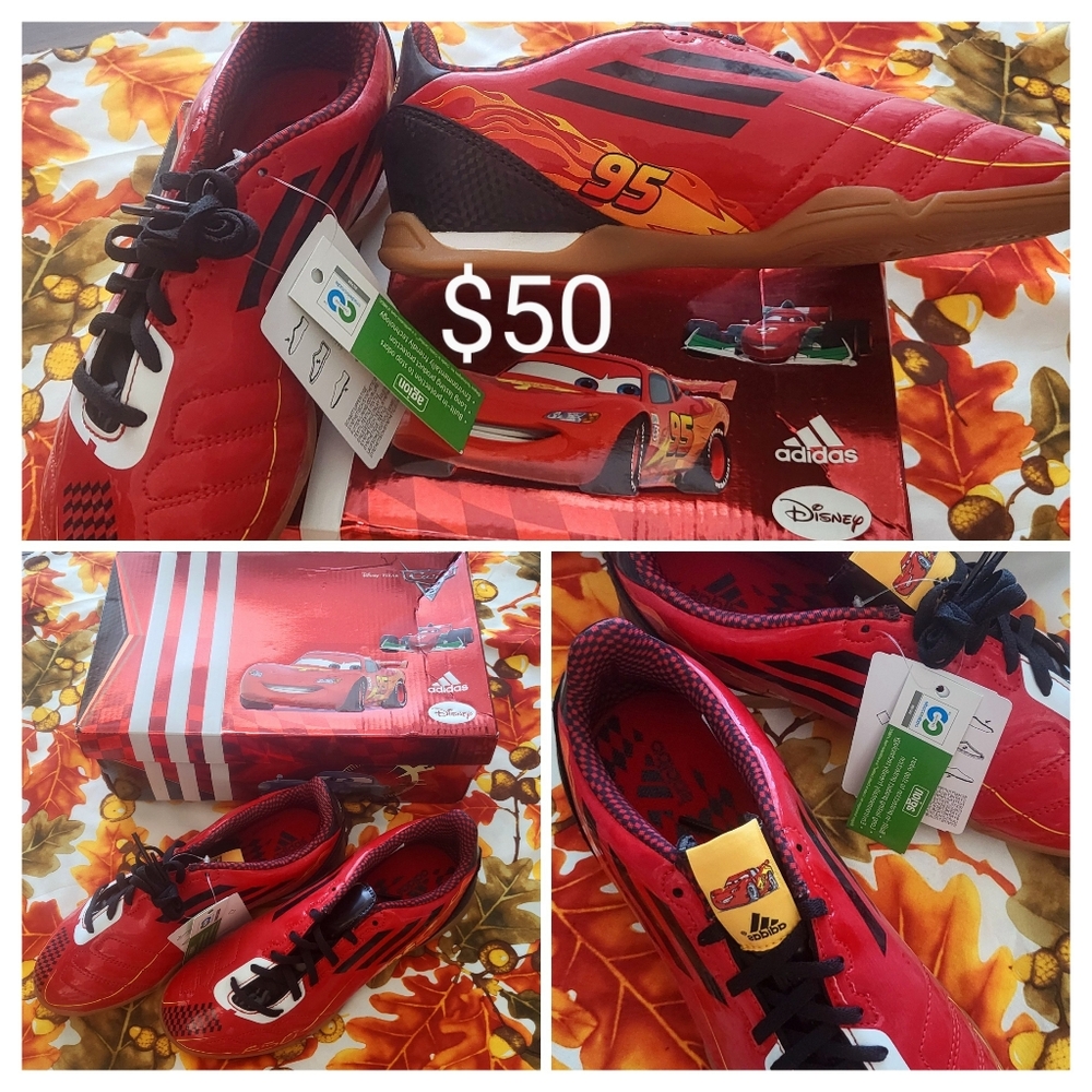 Adidas F50 Lightning McQueen Shoes
